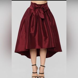 LONG High low skirt